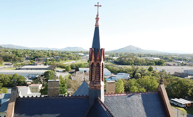 Holy roofing - The Durable Slate Company helps restore St. Andrew’s Catholic Church in Virginia